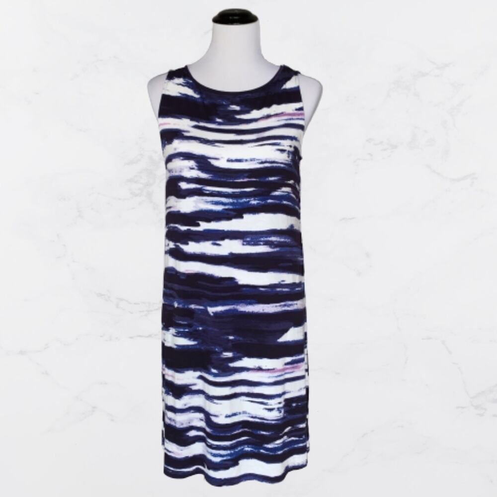 Sunday Shift Dress - Scoop Neck - Size Med